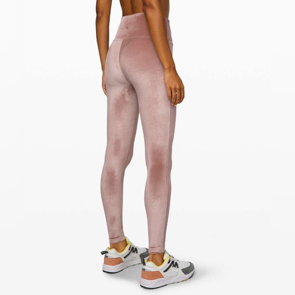 Lululemon Wunder Lounge High Rise Tight 28" Velvet size 8 Spanish Oak SPNO - Picture 3 of 5